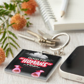 Good For Humans yeah, Powerful People Come T-Shirt キーホルダー (正面右)