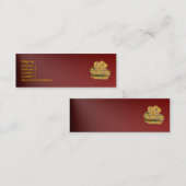 Good Fortuneプロファイルカード スキニー名刺 (正面/裏面)