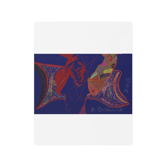 Good Fortune and Happiness Metal Wall Art メタルプリント (正面)