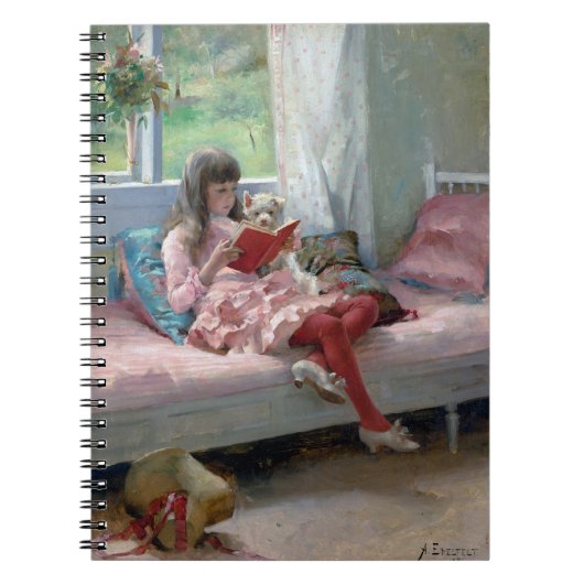 Good Friends by Albert Edelfeel 1881 ノートブック (正面)