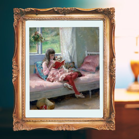 Good Friends by Albert Edelfeel 1881 ポスター