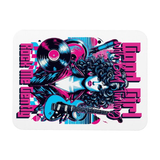 Good Girl with Bad Timing - Rock me Gently マグネット (横)