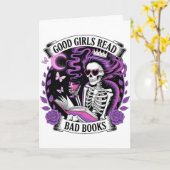 Good Girls Read Bad Books  カード (黄色い花)