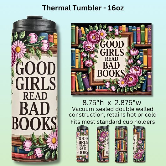 Good Girls Read Bad Books  タンブラー