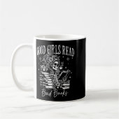 Good Girls Read Bad Books, Funny Smut Reader Dark コーヒーマグカップ (左)