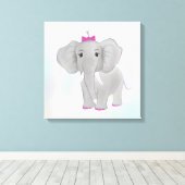 Good Golly, Miss Molly キャンバスプリント (インサイチュ (ウッドフロア))