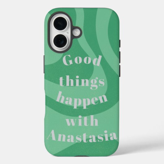 Good Green Things Happen Case-Mate iPhoneケース (裏面)