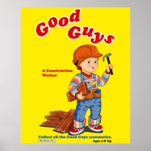 Good Guys -建築ワーカー – 子供遊- ポスター