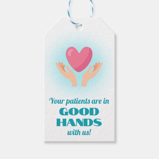 Good Hands Home Healthマーケティング ギフトタグ (正面)