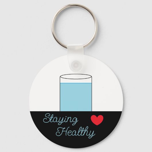 Good HealthとWater Keychain キーホルダー (正面)