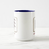 Good Health Bindlone & パーソナライズされたName - KARL マグカップ (中央)