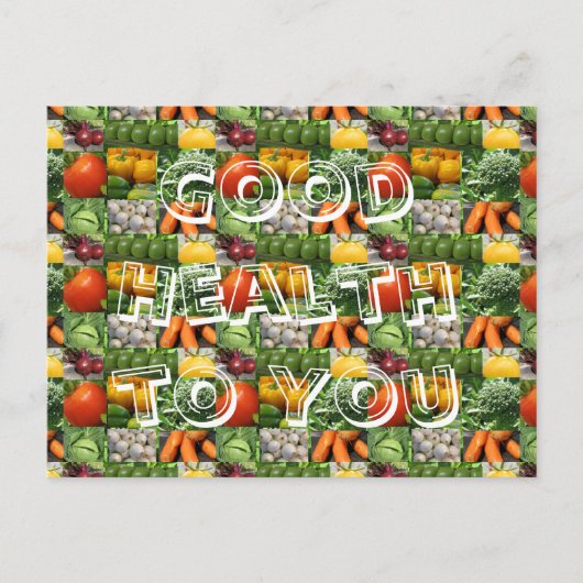 Good Health to Youポストカード ポストカード (正面)