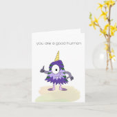 Good Humanカード カード (黄色い花)