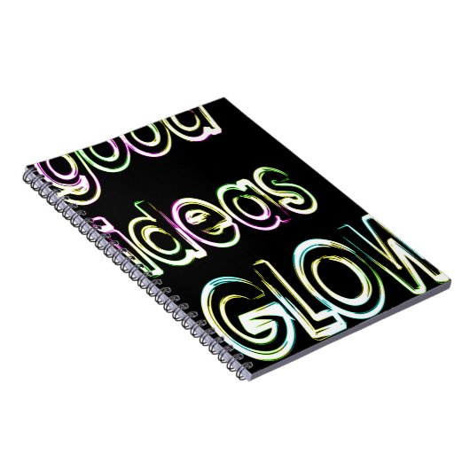 good ideas GLOW in the dark ノートブック (右側)