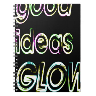 good ideas GLOW in the dark ノートブック
