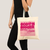 Good is bigger than your fear (TOTE bag) トートバッグ (正面(商品))