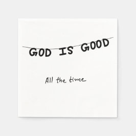 Good Is Good All the time スタンダードカクテルナプキン
