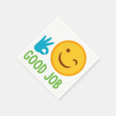Good Job絵文字 スタンダードカクテルナプキン (角)