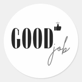 Good job ラウンドシール