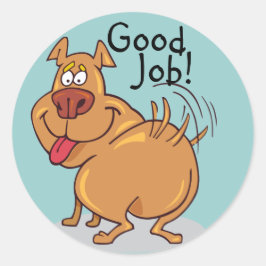 Good Job Rewardステッカー ラウンドシール