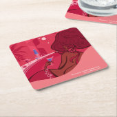 Good Juice スクエアペーパーコースター (アングル)