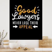 Good Lawyers Never Lose Their Appeal ポスター (キッチン)