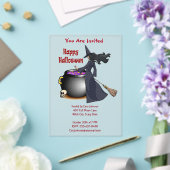 Good Looking Witch and the Cauldron Halloween アクリル招待状 (インサイチュ (ウェディング))