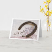 Good Luck カード (黄色い花)