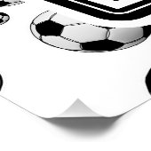 Good Luck – サッカー ポスター (コーナー)