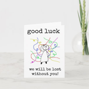 Good Luck、同僚、ボス、従業員、離れカード カード