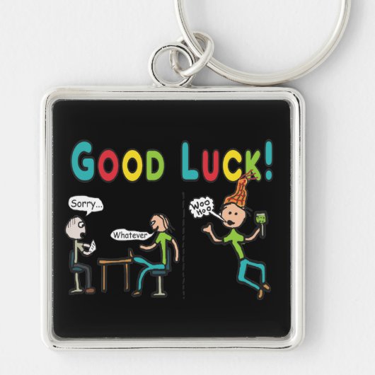 Good Luck 離れ's Work キーホルダー (正面)