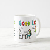 Good Luck 離れ's Work コーヒーマグカップ (正面右)