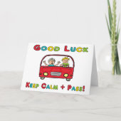 Good Luck Drivingテスト カード (正面)