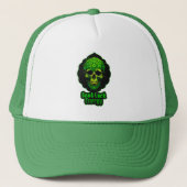 Good Luck Energy Skull St Patrick’s Day - boné キャップ (正面)