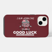 Good Luck Find A Replacement – 脳デザイン iPhoneケース (裏面横)