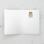 Good Luck Horseshoe空白の with inside カード (内部)