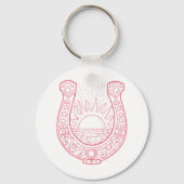 Good Luck Horseshoe キーホルダー (裏面)