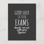 good Luck in your exams ポストカード (正面)