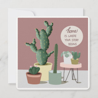 Good luck in your new home サンキューカード