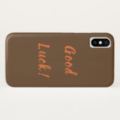 Good Luck IPhoneケース Case-Mate iPhoneケース (裏面(横))