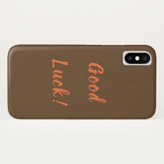 Good Luck IPhoneケース Case-Mate iPhoneケース (裏面(横))