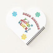 Good Luck Journal – Personalized  Gift Notebook ノートブック (裏面)