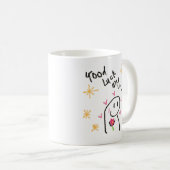 Good Luck My Love Mug – 自分のための完璧な贈り物 コーヒーマグカップ (正面右)