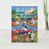 Good Luck on Your New Adventure Scenic Love カード (正面)