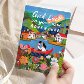 Good Luck on Your New Adventure Scenic Love カード