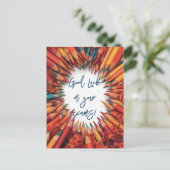 Good Luck on Your School Exams ポストカード (スタンド正面)