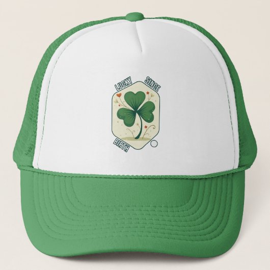Good Luck Shamrock St Patrick’s Day - boné キャップ (正面)