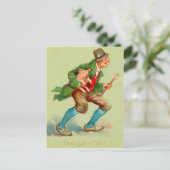 Good Luck St. Patrick's Dayはがき ポストカード (スタンド正面)