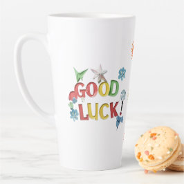 Good Luck Sunshine Mug Sticker – Bright, Cheerful カフェラテマグ
