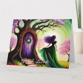 Good Luck wenskaart geluk, succes inspiratie カード